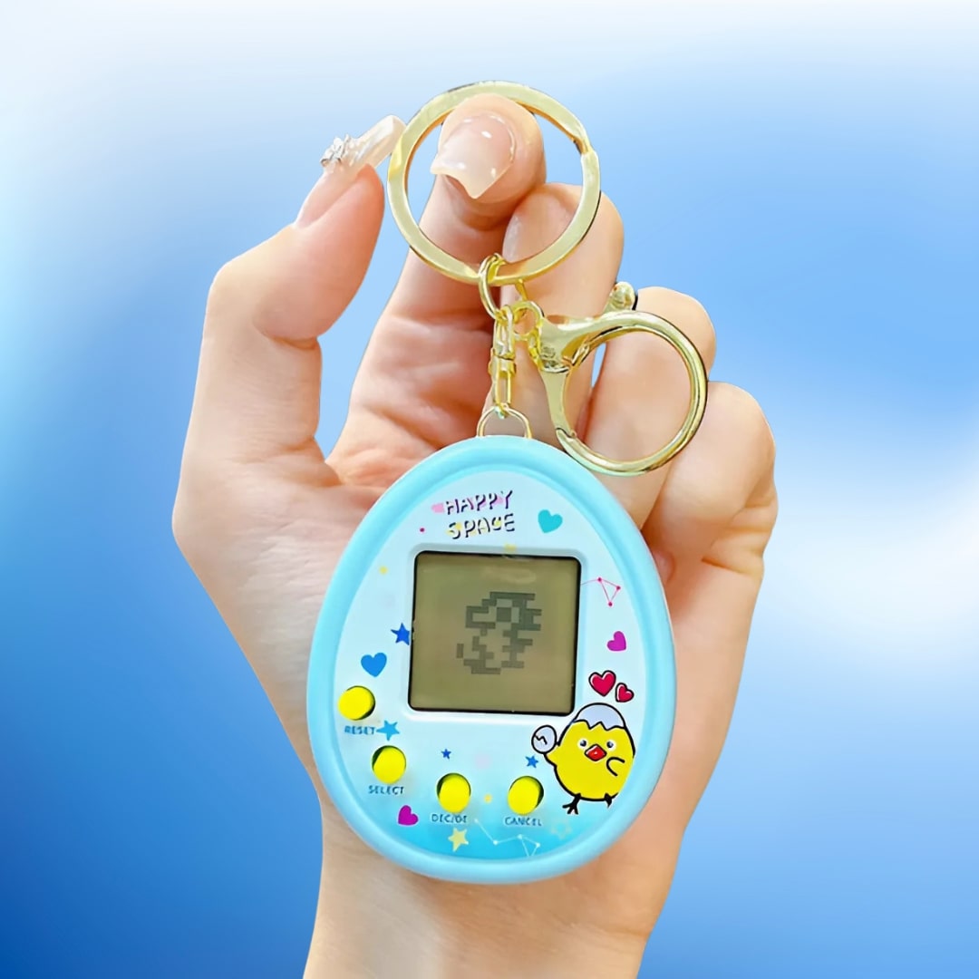 90S PET KEYCHAIN