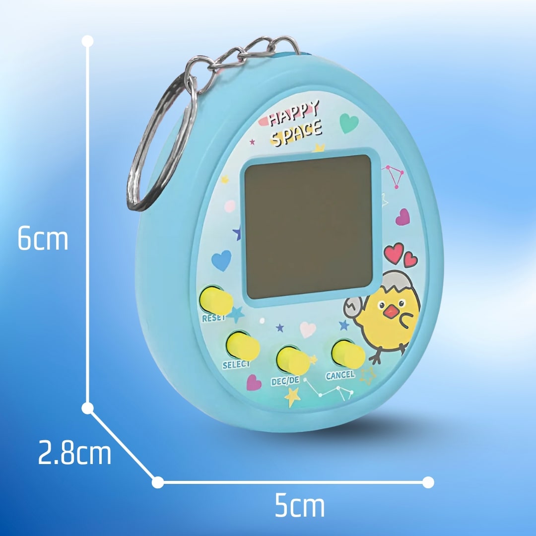 90S PET KEYCHAIN