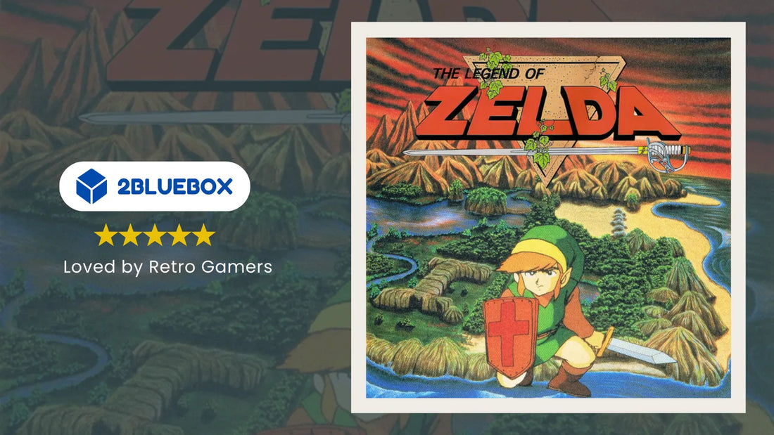 The Legend of Zelda (1986) cover art — classic NES adventure featured in our fun facts guide