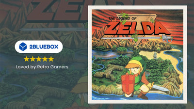 The Legend of Zelda (1986) cover art — classic NES adventure featured in our fun facts guide