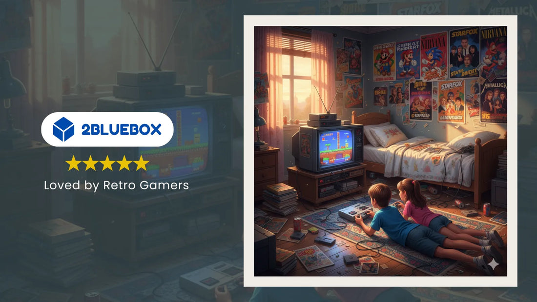 2Bluebox Blog Banner TV Game Console