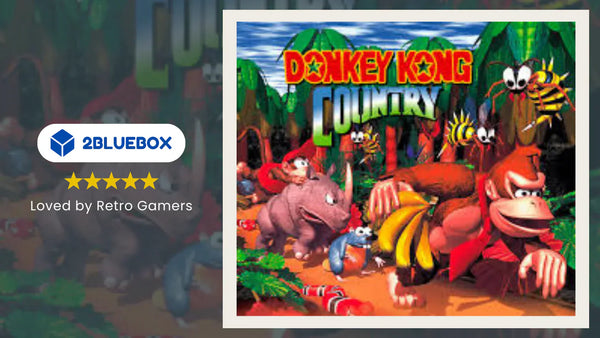 Donkey Kong Country (1994) cover art on SNES — hidden facts and retro trivia guide