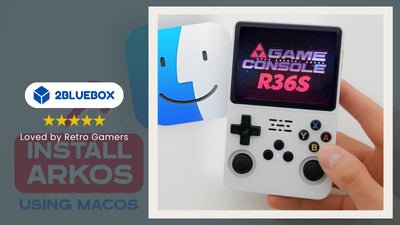 R36S black screen fix and ArkOS install guide (macOS) on the R36S retro handheld console