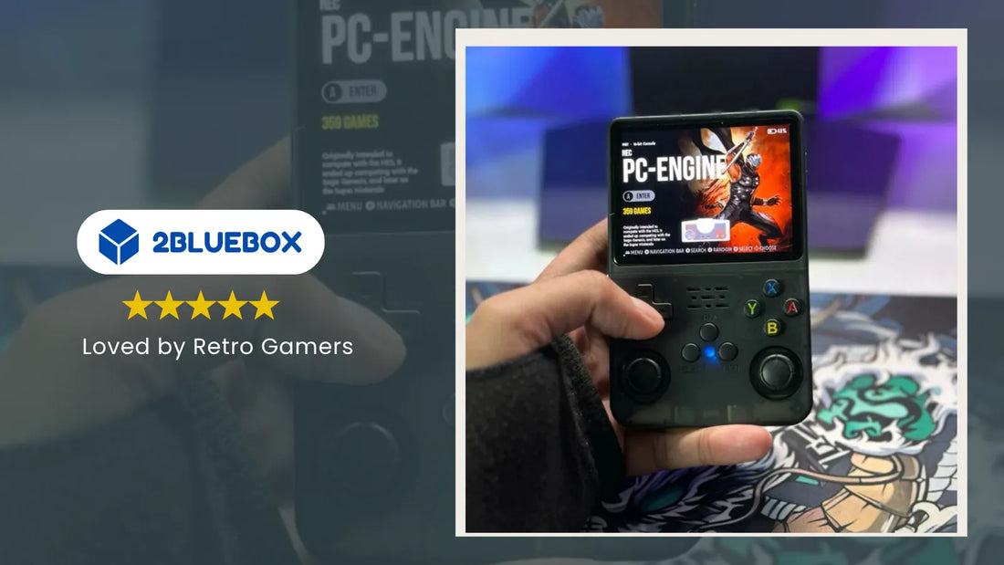 2Bluebox Blog Banner: R36S Retro Handheld Game Console: Full Buyer’s Guide