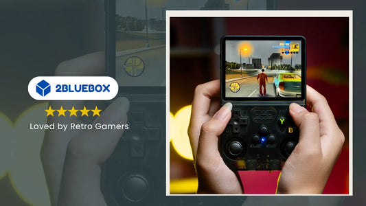2Bluebox Blog Banner The Ultimate R36S Retro Handheld Deep Dive: Performance, ArkOS Setup, and Value in 2026