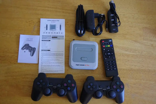 Kinhank Super Console X Pro and Super Console X3 review comparison against the 2Bluebox 500GB Batocera HDD