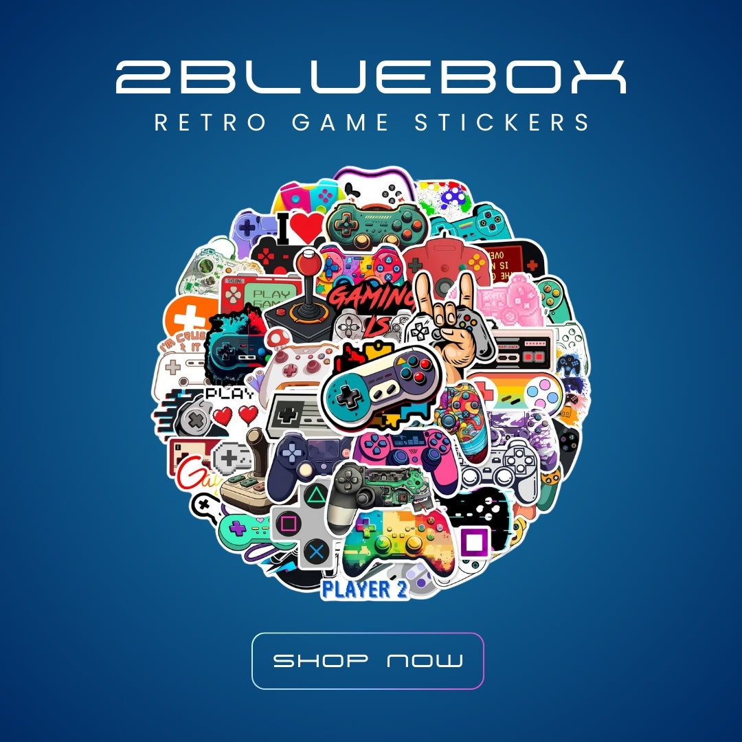 RETRO GAME STICKERS