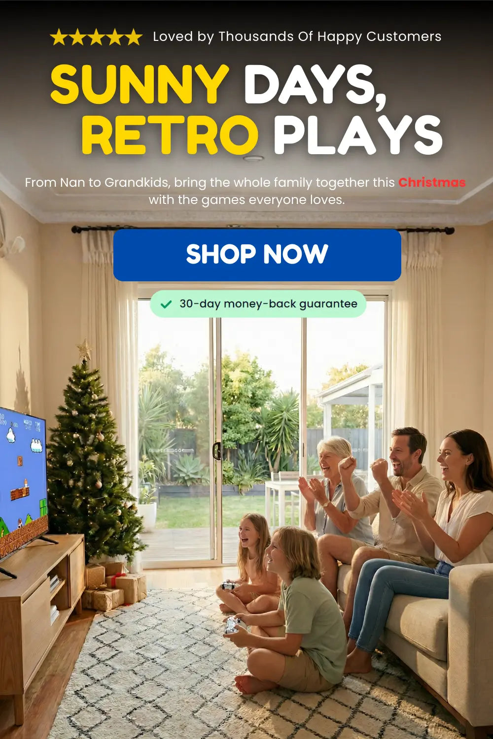 2Bluebox Mobile Hero Banner Christmas & Happy New Year Season