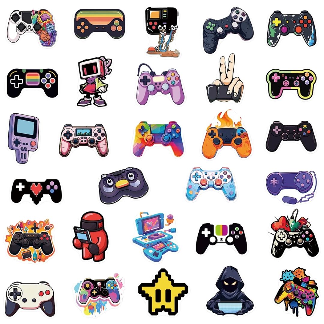 RETRO GAME STICKERS