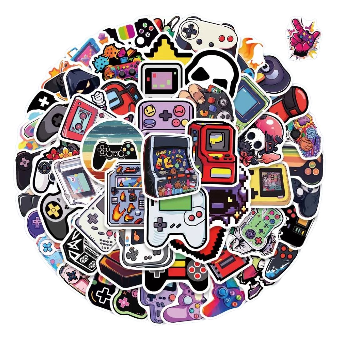RETRO GAME STICKERS