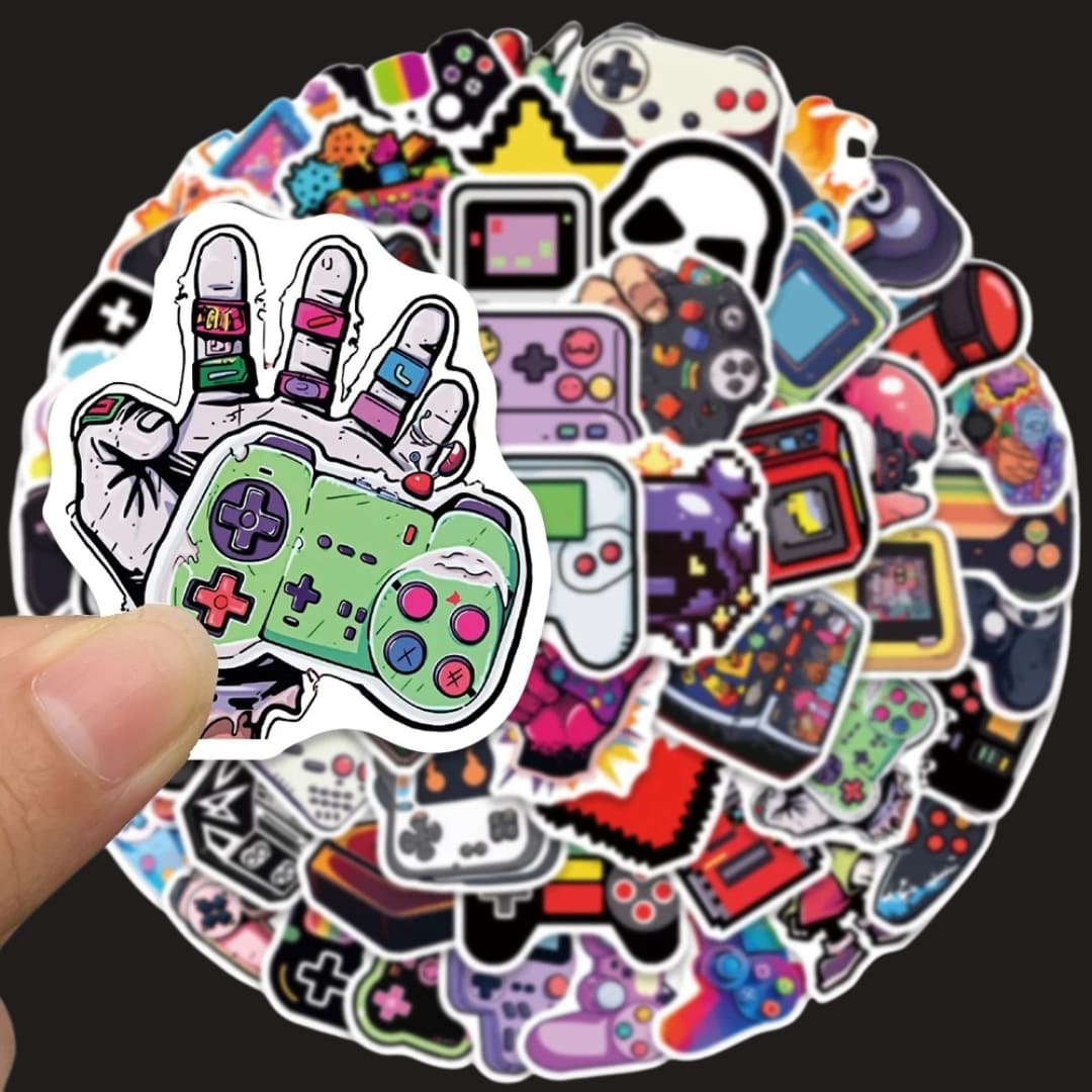 RETRO GAME STICKERS