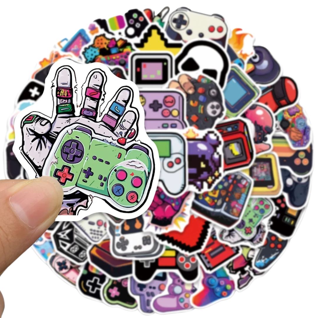 RETRO GAME STICKERS
