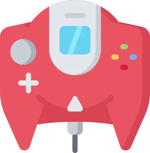 Sega Dreamcast console icon for retro gaming enthusiasts in Australia.