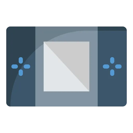 Neo Geo Pocket Color handheld icon for colourful retro gaming titles.